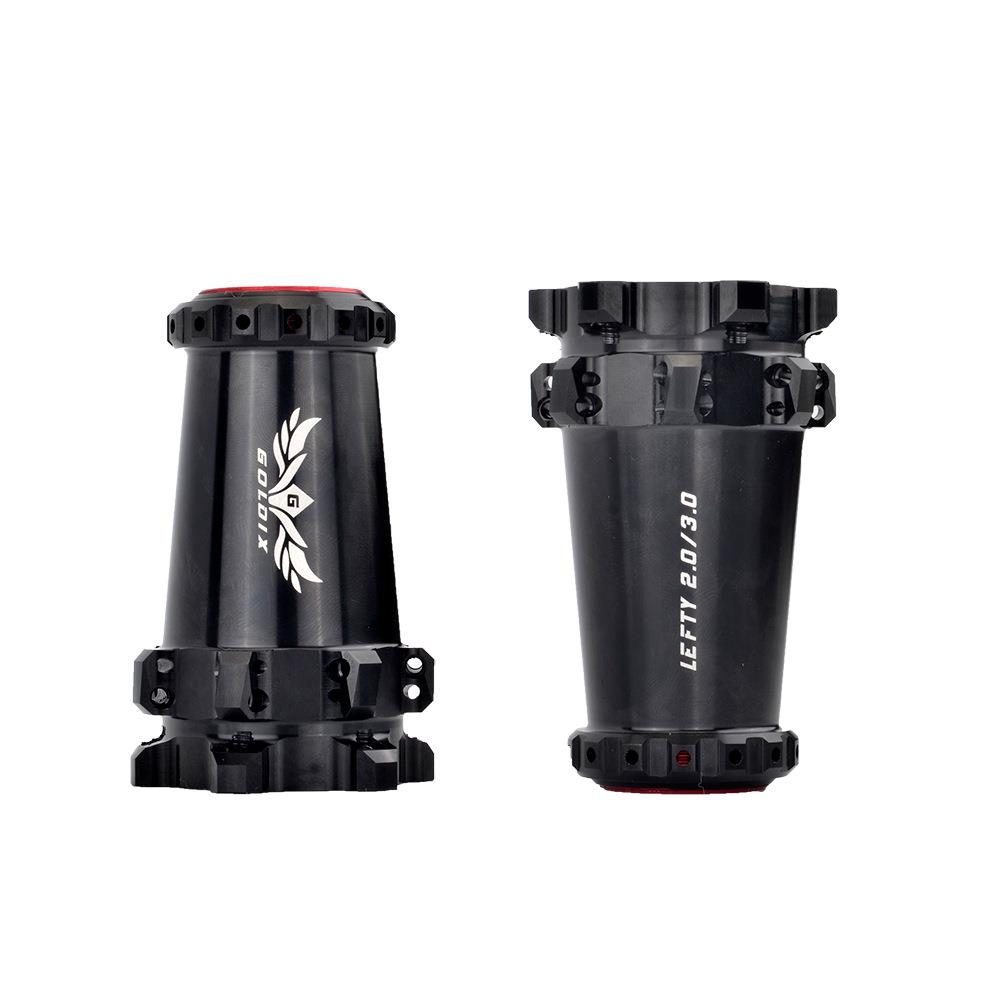 GOLDIX Lefty花鼓MTB XC/AM直拉式螺栓盘式制动器左撇子专用轮毂