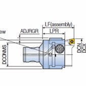 特固克 4652448 63X87 精镗头BHF MB63