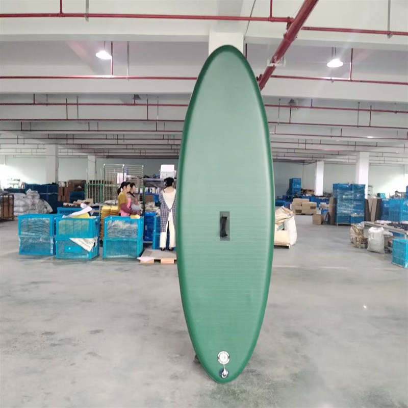 厂家直供新款单人站立式冲浪板SUP桨板皮划艇充气船平衡划水板