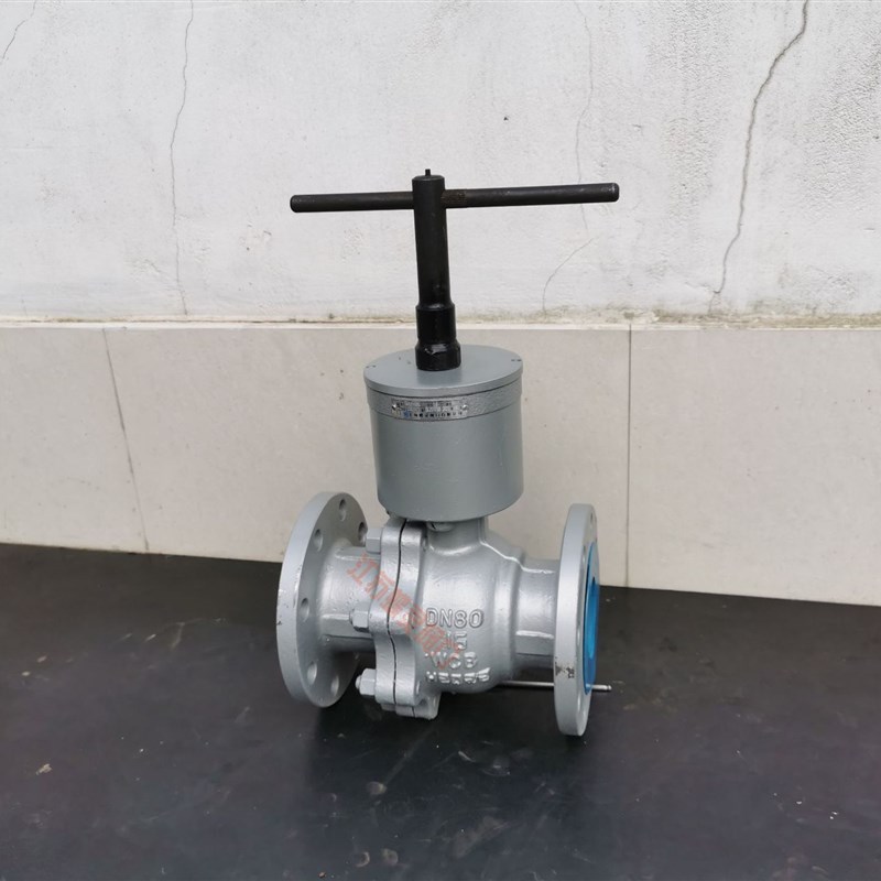 工业管道通用防盗阀门 FDQ41F-16C DN300手动防盗法兰锁闭球阀