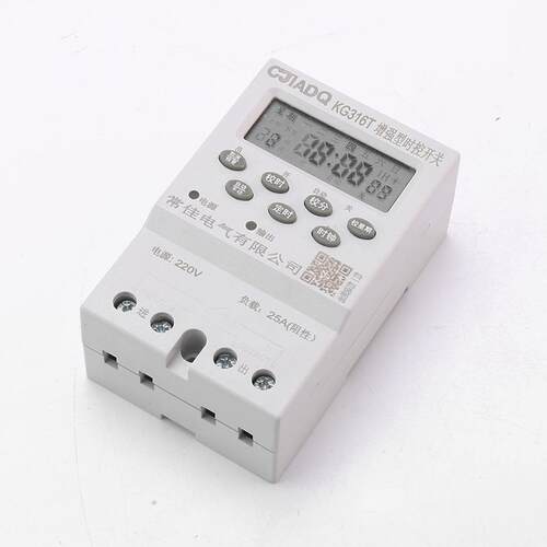 全自动KG316T微电脑控制定时器时控开关220v广告牌路灯增氧机380v
