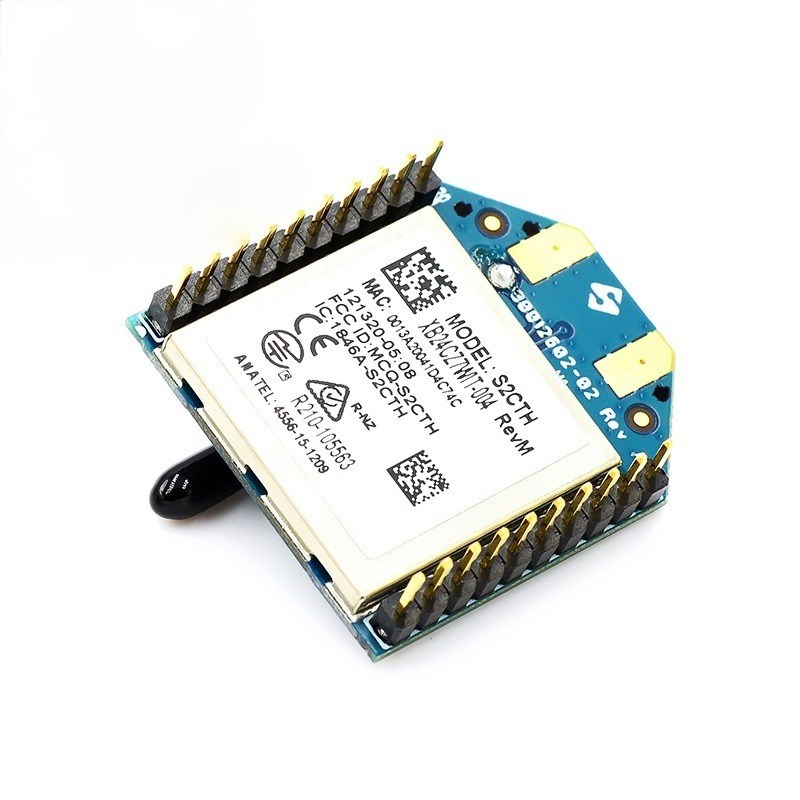 XBee模块系列升级S2 S2C Zigbee模块 无线数传模块6.5mW 120米