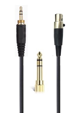 Q701/K712/K702/K240/K240 MK II/K141/K171音频连接线迷你卡侬头