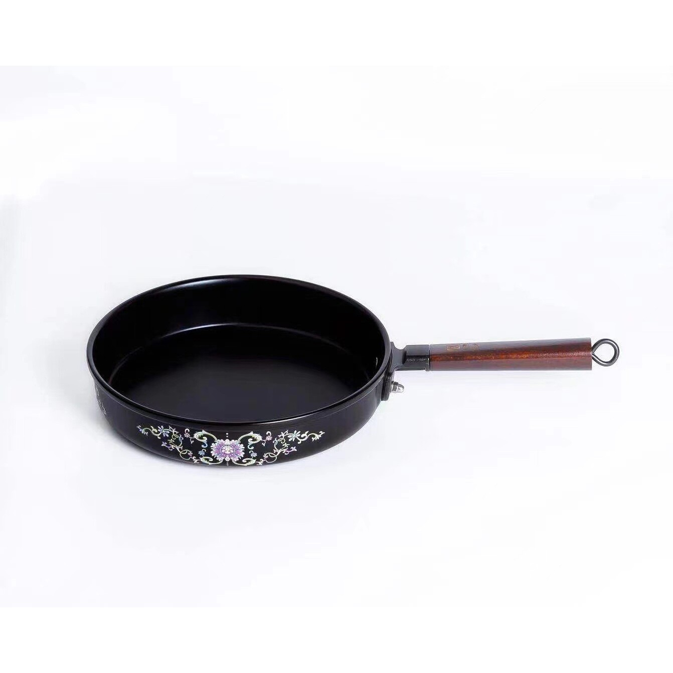 景德镇陶瓷锅 健康无涂层牛排煎锅燃气灶家用 不粘锅平底