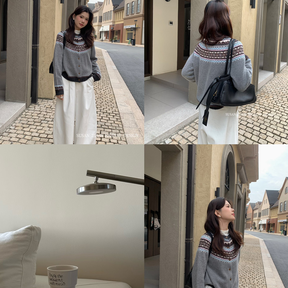 SUSAN-被惊艳到韩系复古费尔岛软糯亲肤保暖毛衣（含17.7兔毛）13
