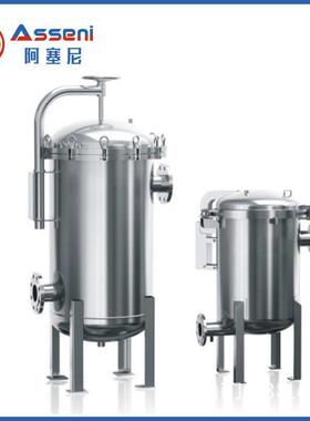 304不锈钢过滤器多袋式多联袋工业精密过滤器精细化工布袋式