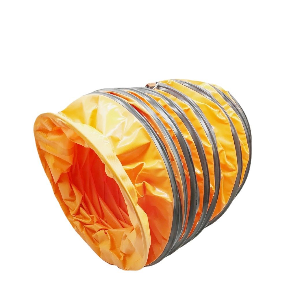 大口径耐送风软管 20-100cmPVC配手提风机磨防水抽排风伸缩通风管