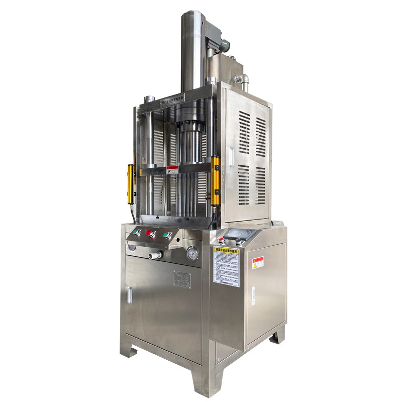 新款推出食品机械设备豆腐压块机智能数控四柱液压机