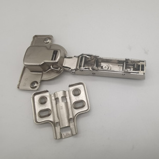 直销盖25厚侧板40杯无弹簧无阻尼无力合页厚门反弹开门器专用铰链