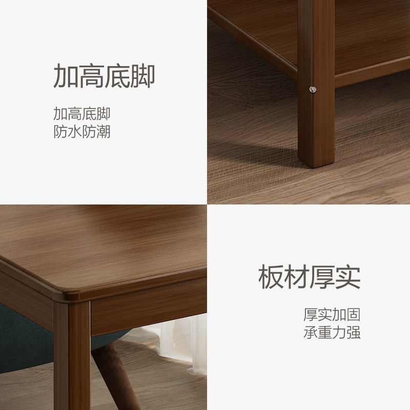 沙发边几客厅家用侧边柜茶几小户型轻奢高级感小方桌2025新款爆款