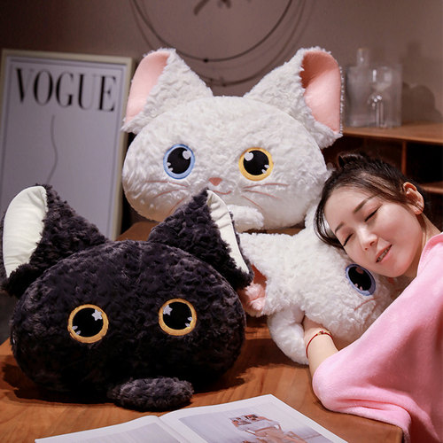 优选德文猫抱枕被子两用二合一办公室午睡空调毯汽车载枕头靠枕可