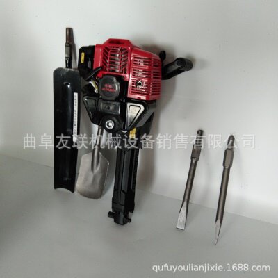 厂促二冲程汽油破碎锤 小型冲击钻岩石破碎机 汽油路面破碎机