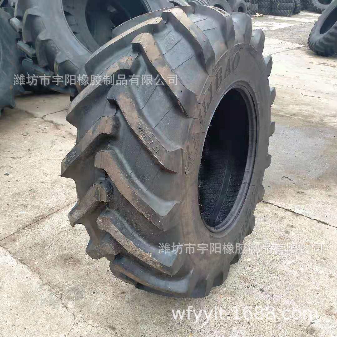 17.5LR24（460/70R24）农业钢丝胎 青储机 人字钢丝胎