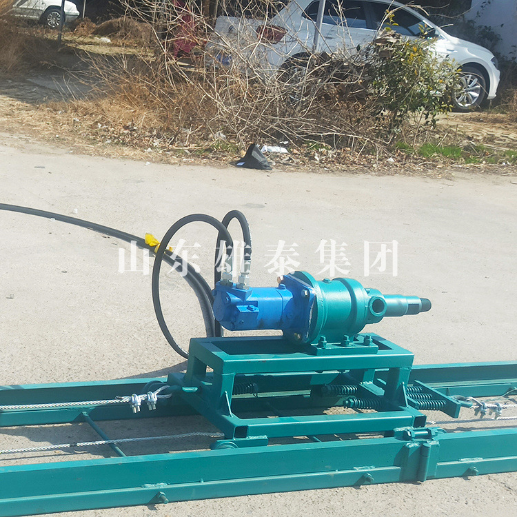 雄泰机械柴油液压打井机横向山泉水井钻机液压钻井机横向穿山引孔