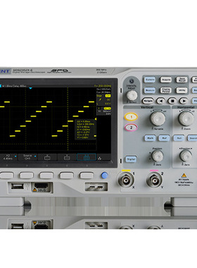 350 MHz示波器2通道SDS2352X-E波特图分析 幅频和相频特性扫描