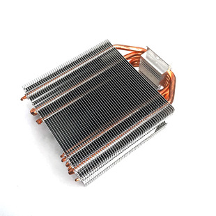 冲压扣fin散热器模组 焊接穿折叠FIN整组散热器电子IGBT散热器