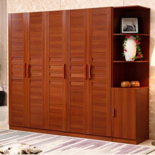 板式 实用推拉衣橱 现代简约储物柜 衣柜 家具 木质衣柜门板