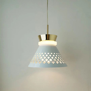 饭厅吧台前台艺术灯饰 镂空极简风格 北欧风格 餐厅吊灯简约创意个性