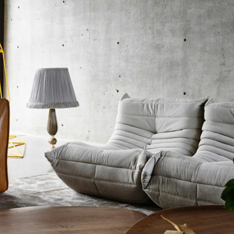 毛毛虫沙发网红懒人沙发可躺可睡沙发简约单人休闲椅舒适轻奢布艺