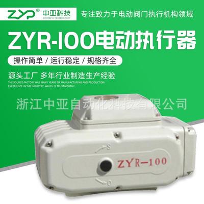 批量供应阀门电动装置、精小型电动执行器ZYR-100