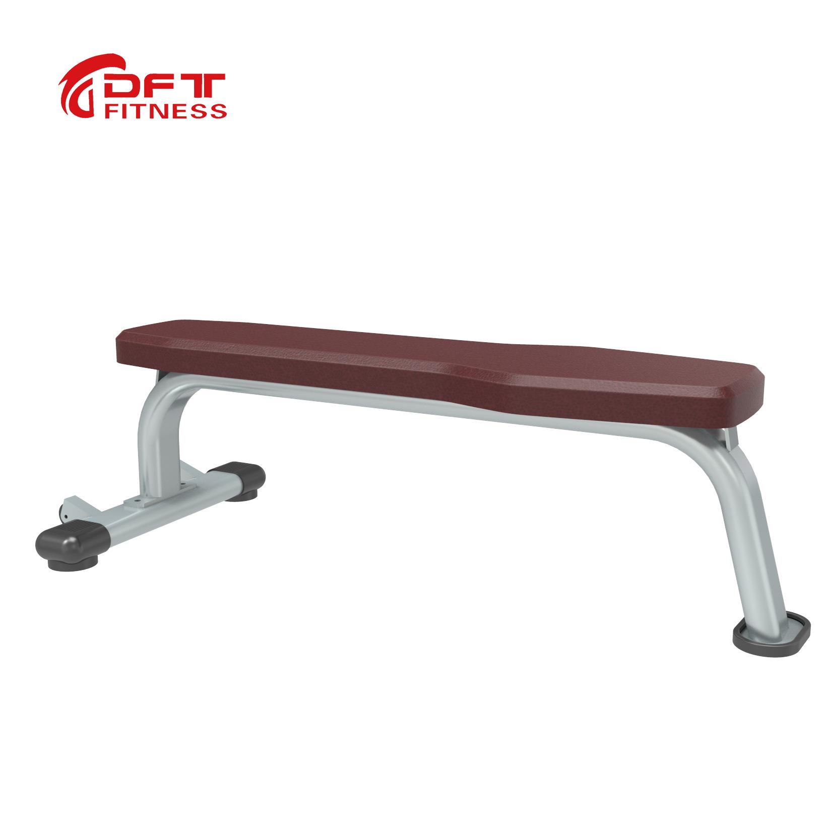 商用家用水平练习椅平凳健身房室内平板哑铃凳健身器材大平凳