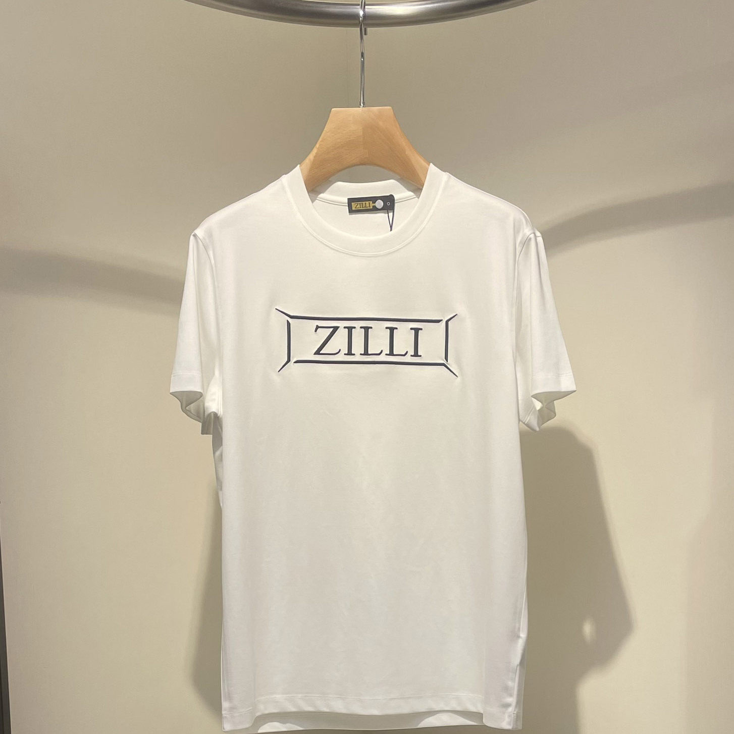 2025年ZILLI早春新款男士精品休闲短袖T恤码数M -XXXL