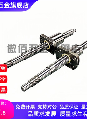 滚珠丝杆LCH02-12-4 5 10 10A 10B-L150 L200 L250 L300 L350