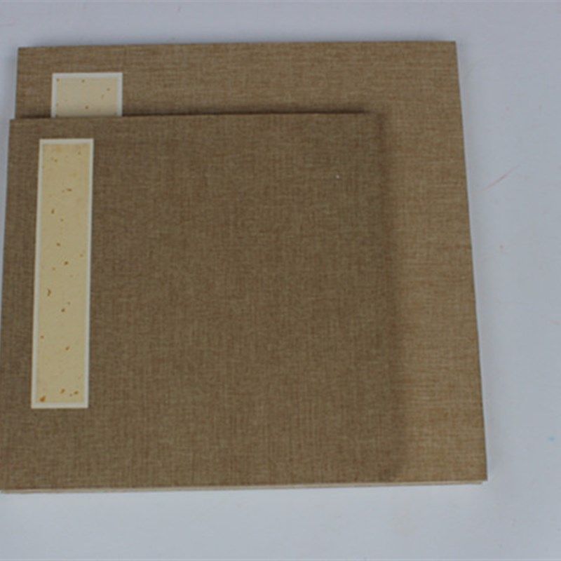 优选纯手工制作40*40亚麻空白加厚生宣册页书法工笔画国画专用