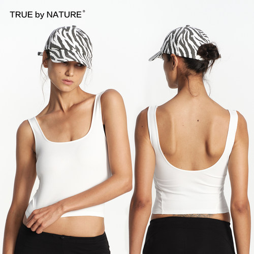 TRUE by NATURE 斑马纹棒球鸭舌帽