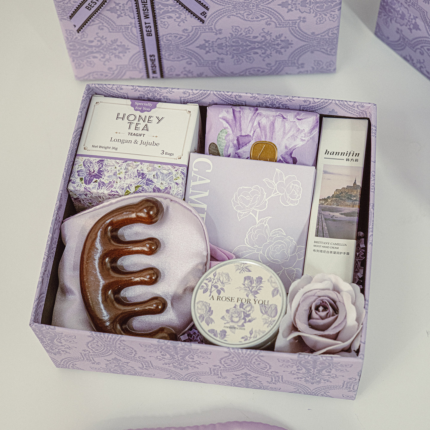 真丝眼罩生日礼物套装礼盒女性实用伴手礼企业活动礼品38妇女节