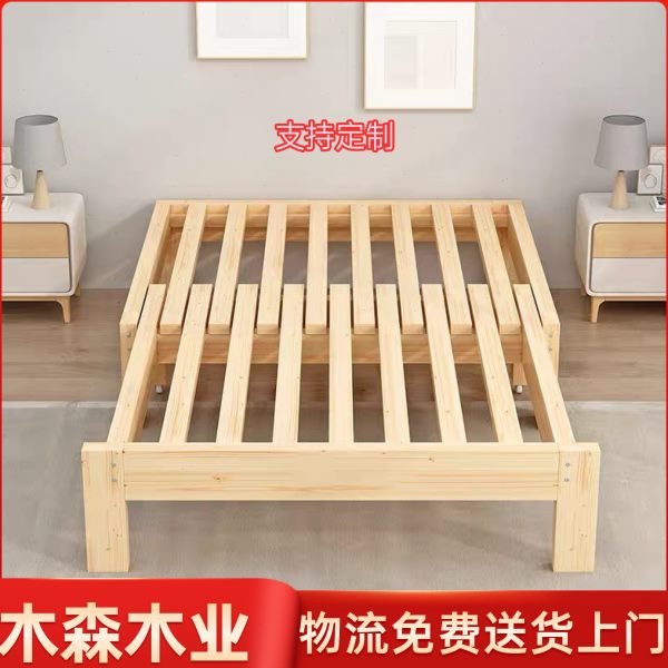 多功能伸缩床儿童抽拉床小户型全实木单人沙发折叠床两用可推拉床