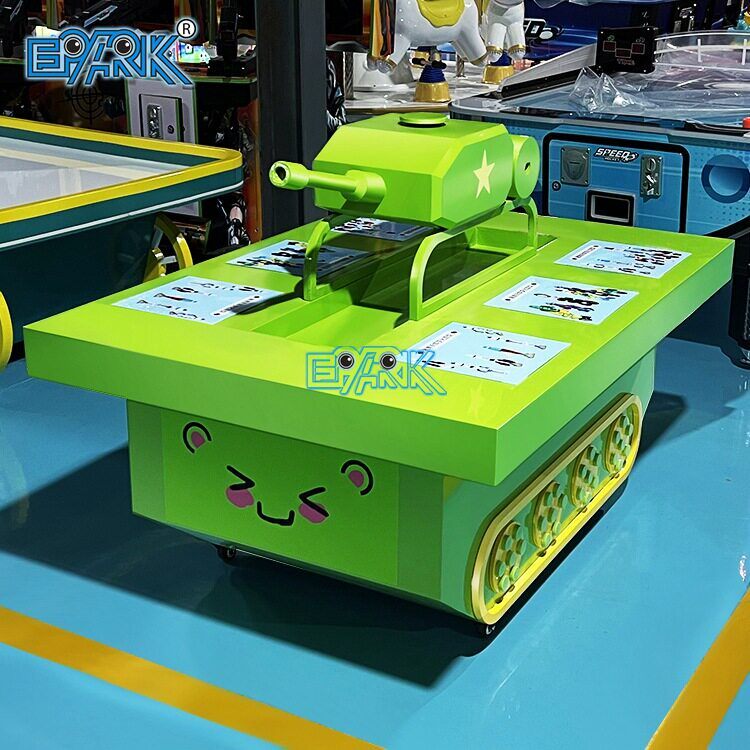 源头工厂室内儿童乐园坦克玩具桌创意造型收纳多功能手工玩具桌子