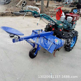 农用两轮手扶打田机 旋耕除草开沟 配套12马力发动机旋耕机