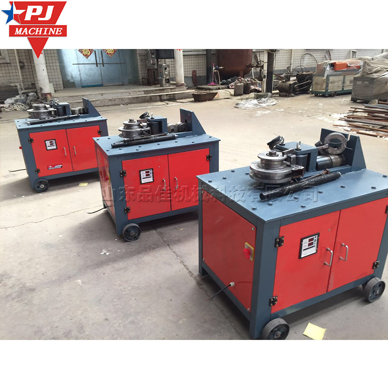 小型电动方管握弯机 数控平台90°折弯设备 角度液压折弯弯管机