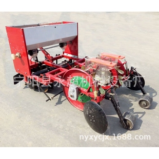 膜上玉米播种机 谷子蔬菜精播机 膜上精播机 玉米铺膜播种机