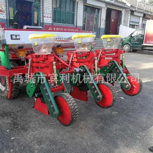 新款 免耕免间苗种肥同播两行三行玉米播种机 直销玉米精密播种机