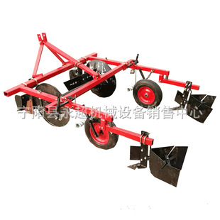 四轮车带草莓开沟起垄覆膜机可加施肥滴灌 起垄机 新款 起垄覆膜机