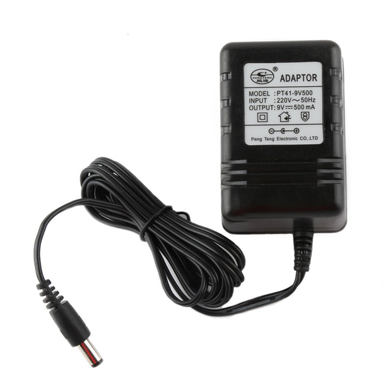 9V500mA通用新韵小天使电子琴唱K机电吉他稳压9V电源配接器变压器