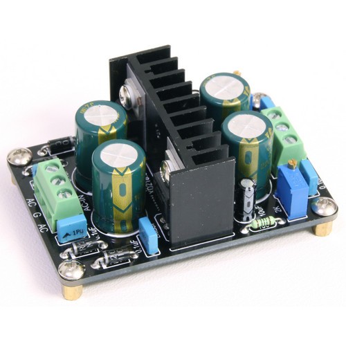 LM317_LM337装功放用5－24V可调电源稳压板