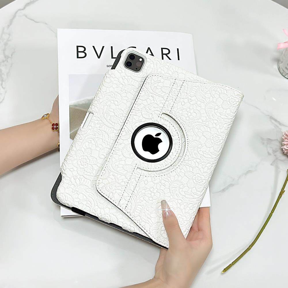 ipad13保护套11平板壳12.9新款16代air4支架13.9寸防弯pro10.5旋转mini7高级感9代9.7防摔12.9带笔槽10.9蕾丝