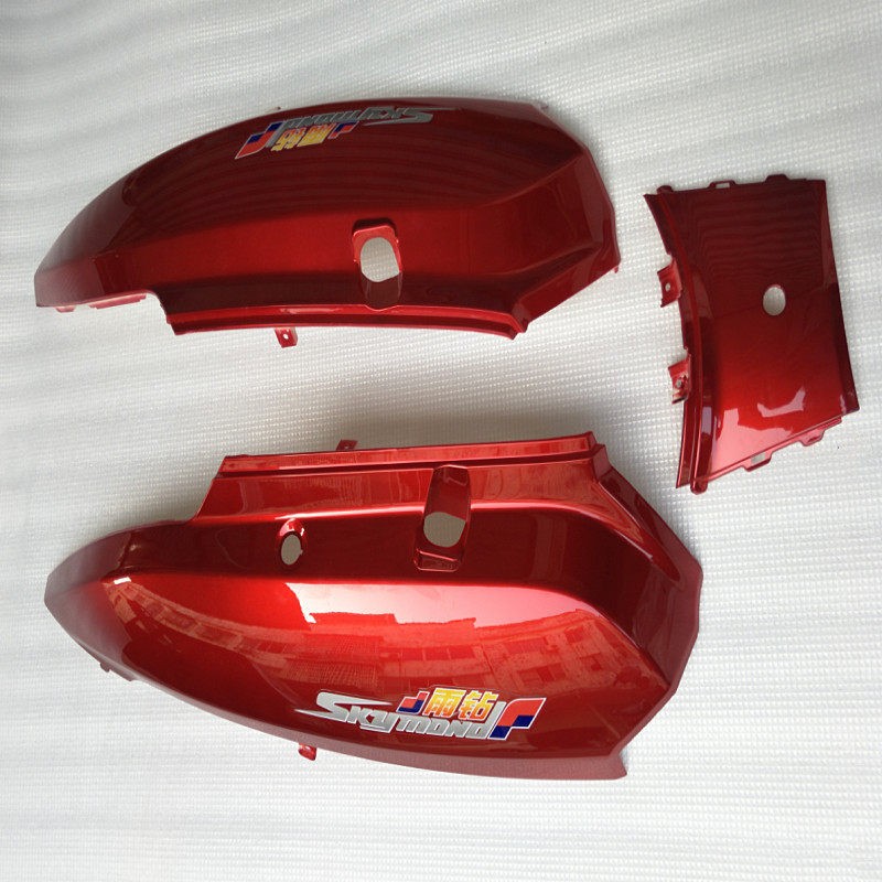 踏板机车电动脚踏车GY6125T元嘉雨钻羽钻晶钻金钻飞钻左右侧板侧