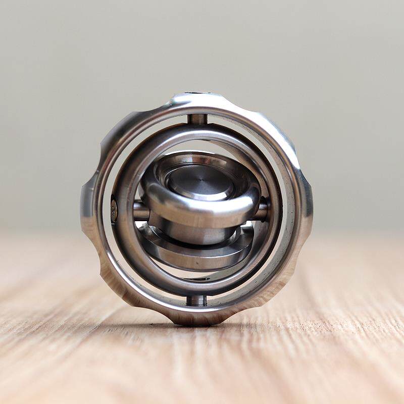 指尖陀螺mechforce edc 3D金属陀螺仪减压解压玩具旋转平衡黑科技