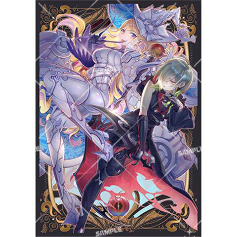 游戏王卡套 黑魔女＆白魔女 卡牌保护牌套妹套镭射闪套 官套尺寸