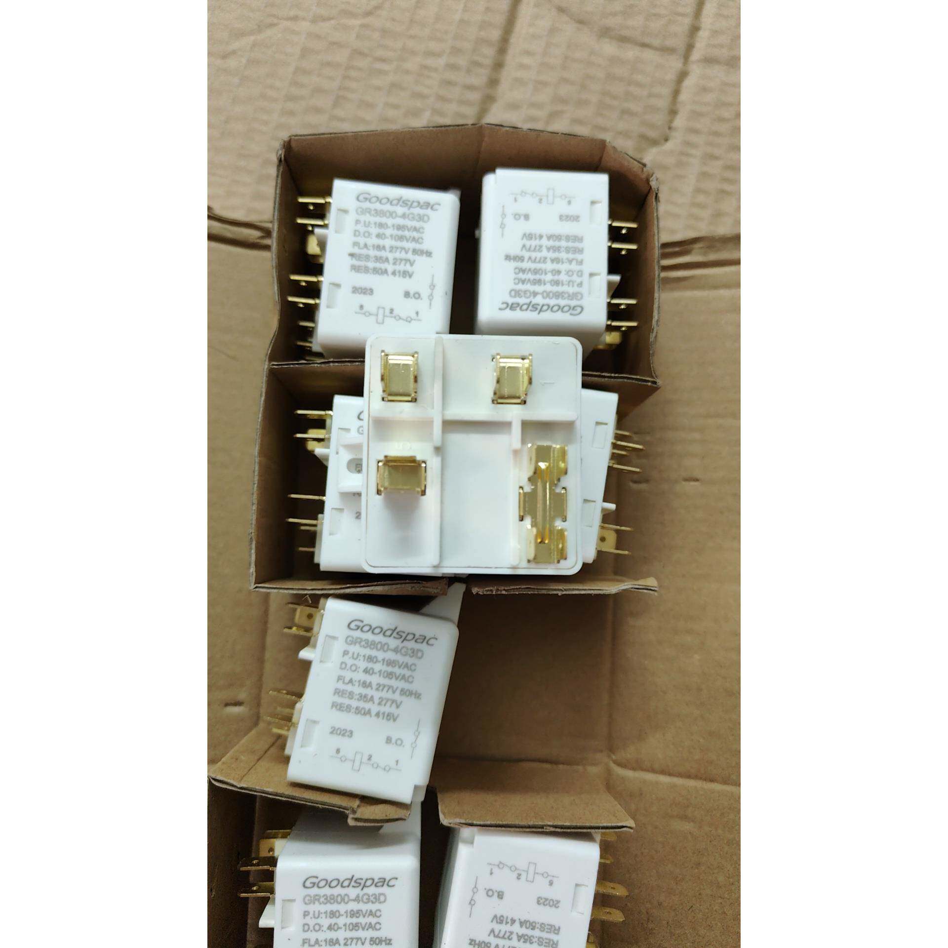 JQ3800-4G3D/JQHR3800-4G3D压缩机继电器启动器空调冰箱制冰机5脚