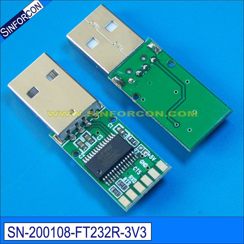 FTDI USB转TTL串口UART高低电平反向 negative EEPROM程式设计 负
