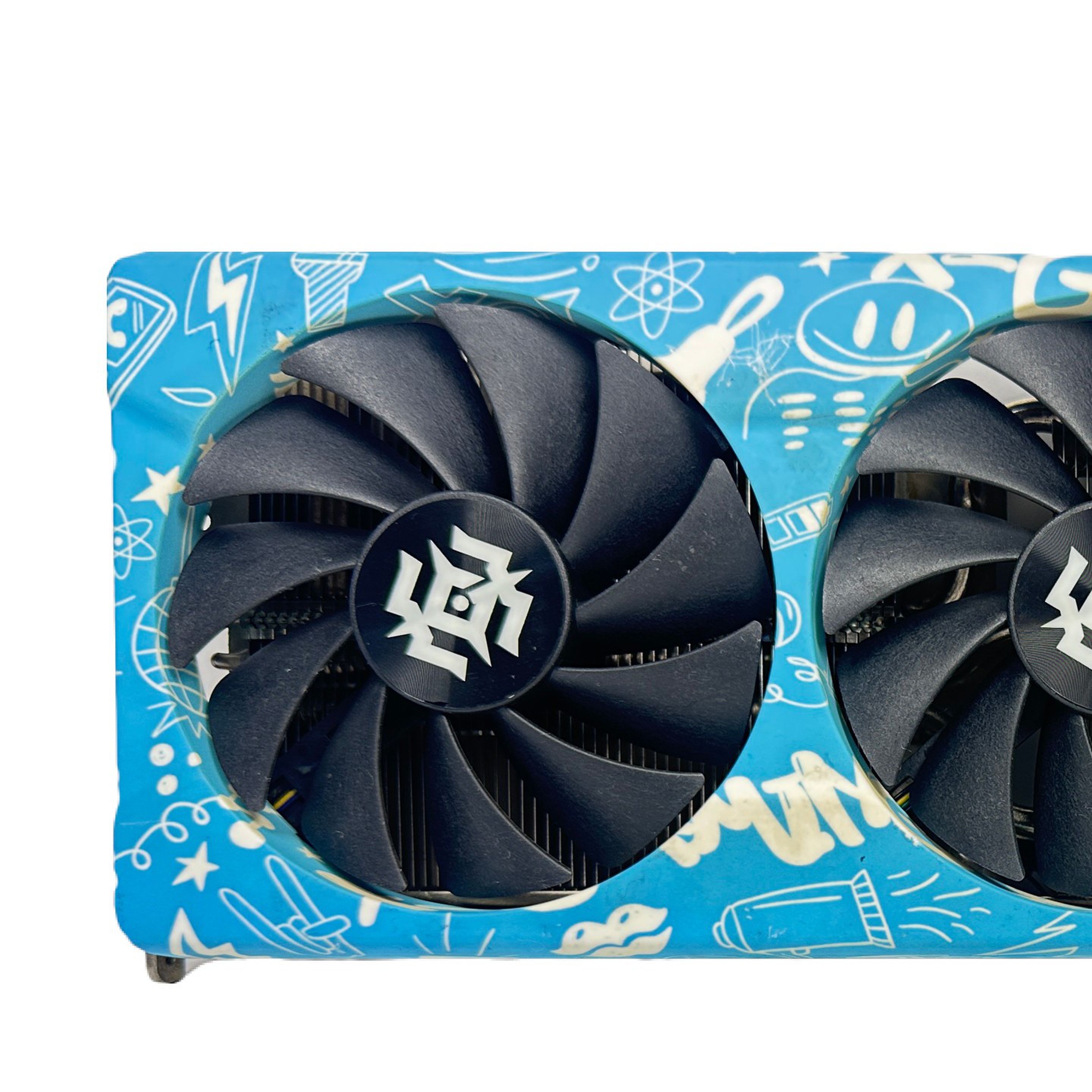 原装索泰 4070 X-GAMING OC HA 显卡散热风扇背板壳静音雅观