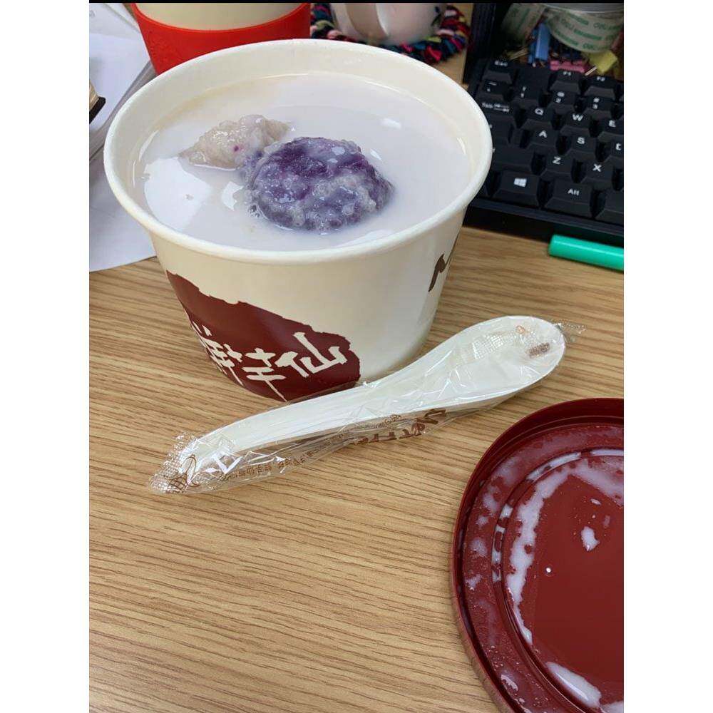 鲜芋仙勺子芋圆豆花勺加厚调羹外卖单独包装一次性塑料鲜芋仙勺子