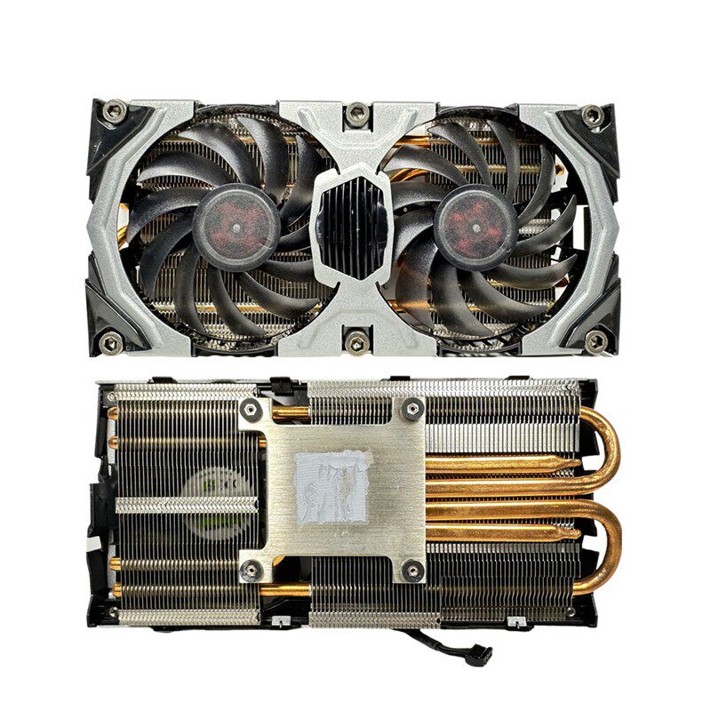 映众GTX970散热器960孔距5.8CM原装台式电脑1060显卡散热器