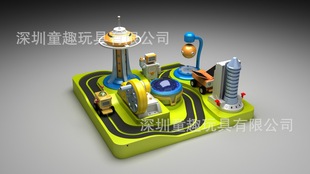 科学室幼儿园中小学少年宫科创室星际城市斯特林引擎气象仪飞翔船