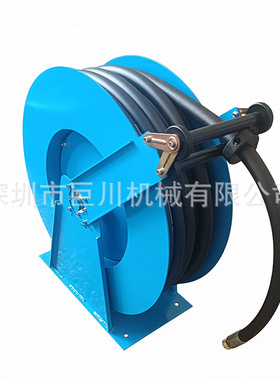 90020大管径油管自动卷盘 空气管收放卷盘巨川自动卷管器卷盘厂家